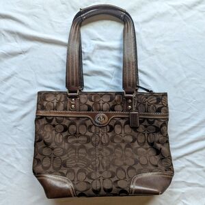 Coach Chocolate Brown Shoulder Bag